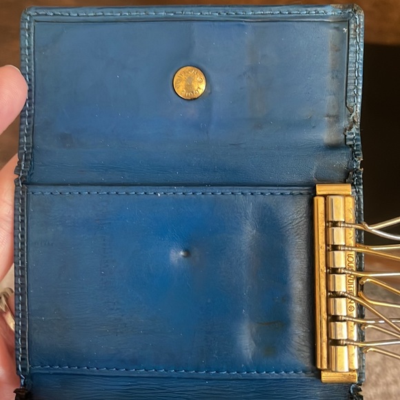 LV Blue epi key holder - Picture 4 of 11